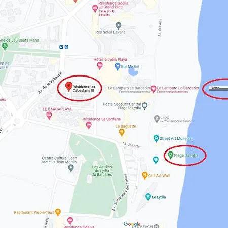 Les Cabestans 3 Proche Lydia Сasa de vacaciones